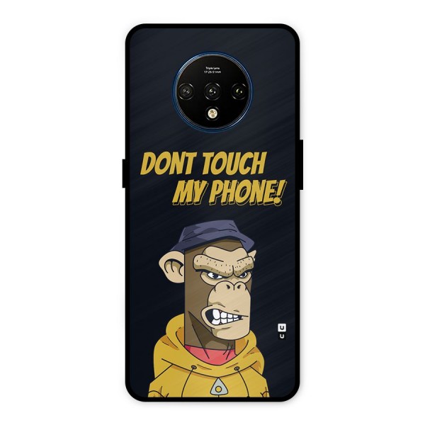 Dont Touch My Phone Metal Back Case for OnePlus 7T