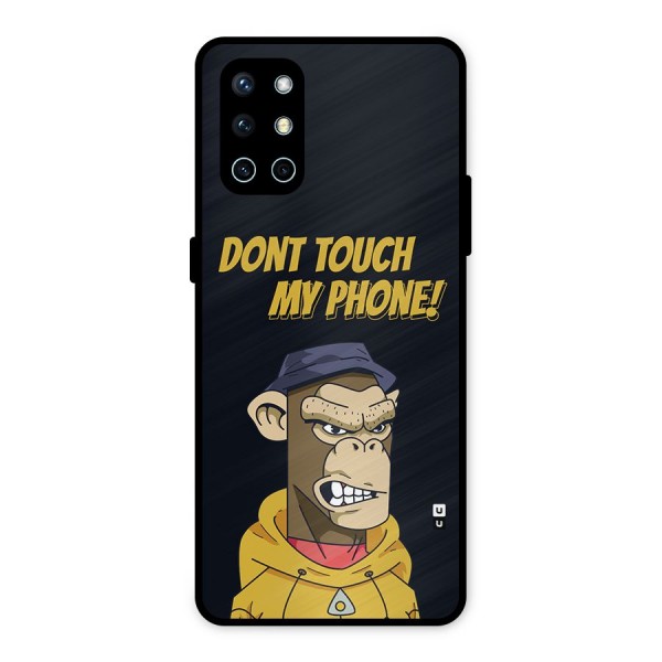 Dont Touch My Phone Metal Back Case for OnePlus 9R