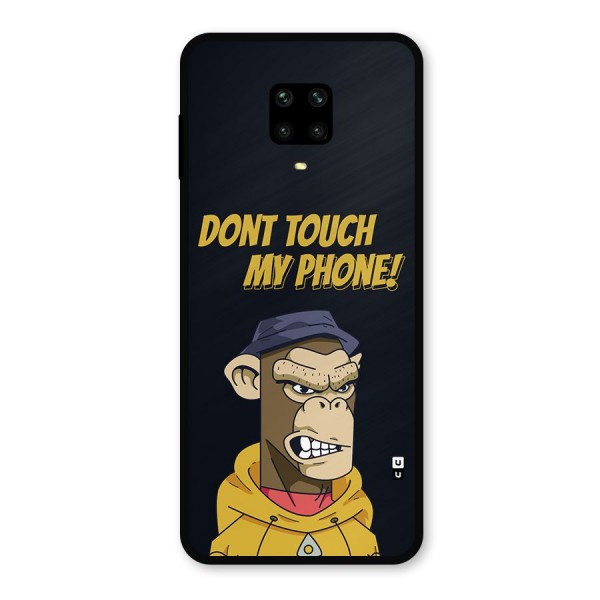 Dont Touch My Phone Metal Back Case for Poco M2