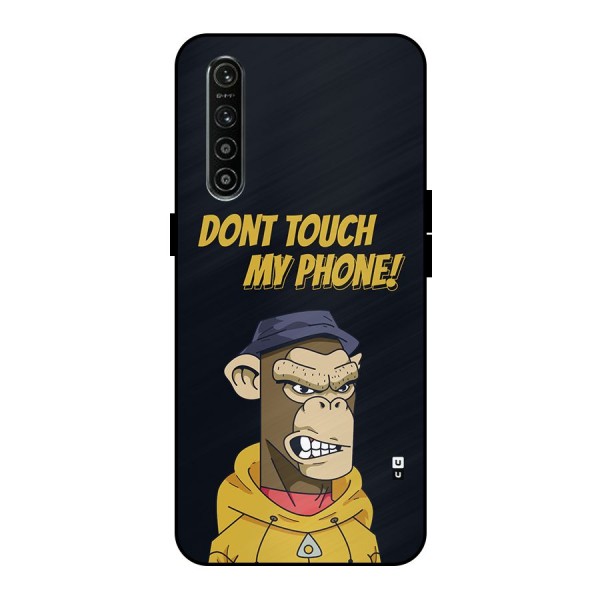 Dont Touch My Phone Metal Back Case for Realme XT