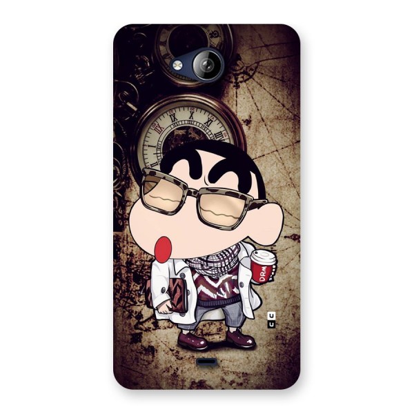 Dope Shinchan Back Case for Canvas Play Q355