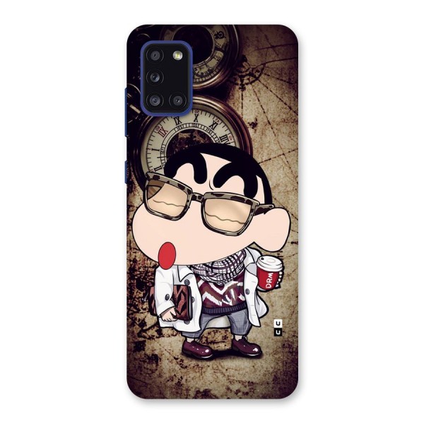 Dope Shinchan Back Case for Galaxy A31