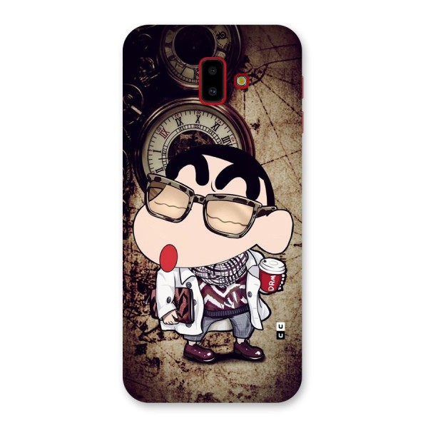 Dope Shinchan Back Case for Galaxy J6 Plus