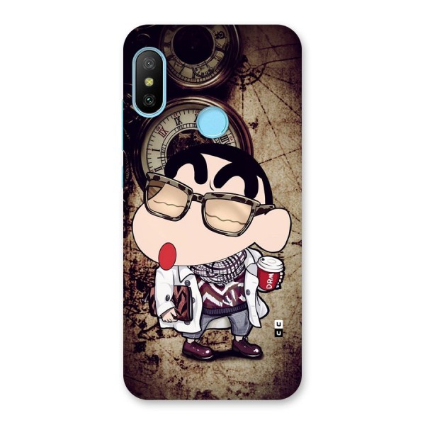 Dope Shinchan Back Case for Redmi 6 Pro