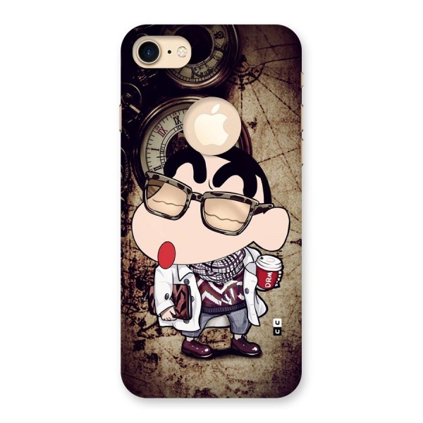 Dope Shinchan Back Case for iPhone 8 Logo Cut