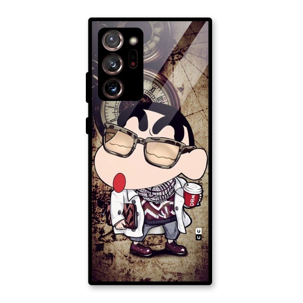 Dope Shinchan Glass Back Case for Galaxy Note 20 Ultra