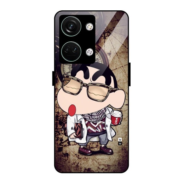 Dope Shinchan Glass Back Case for Oneplus Nord 3