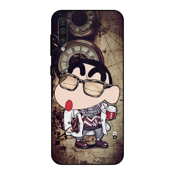 Dope Shinchan Metal Back Case for Galaxy A50s