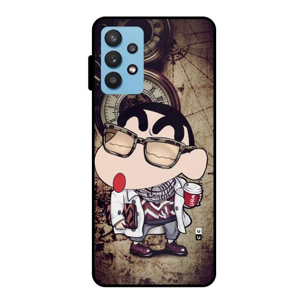 Dope Shinchan Metal Back Case for Galaxy M32 5G