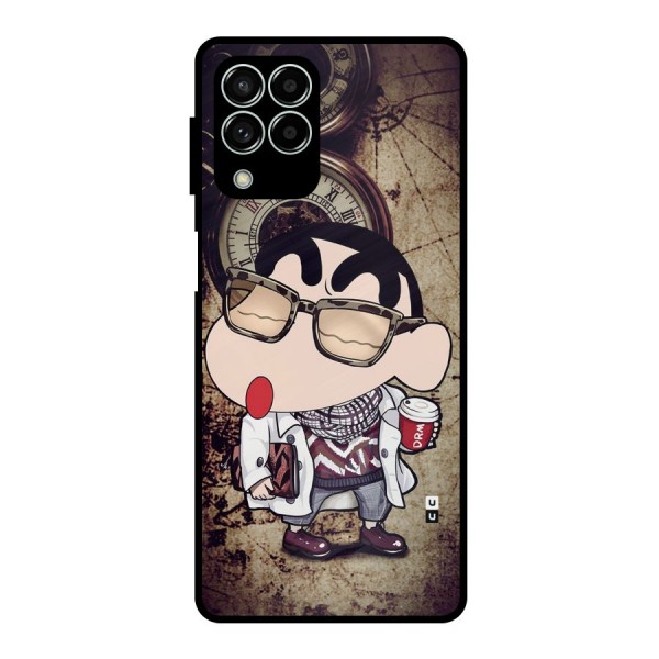 Dope Shinchan Metal Back Case for Galaxy M33