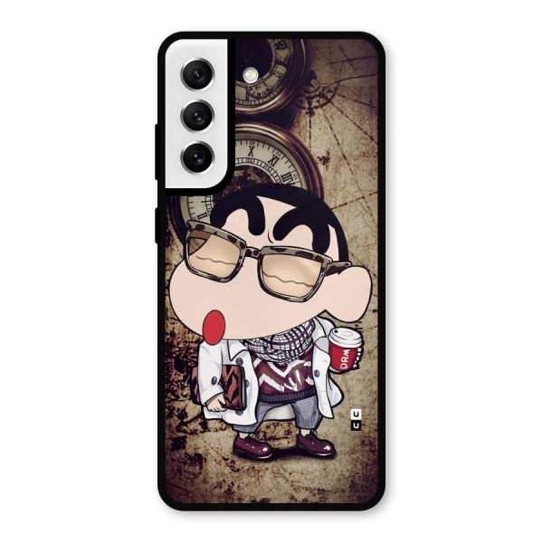 Dope Shinchan Metal Back Case for Galaxy S21 FE 5G