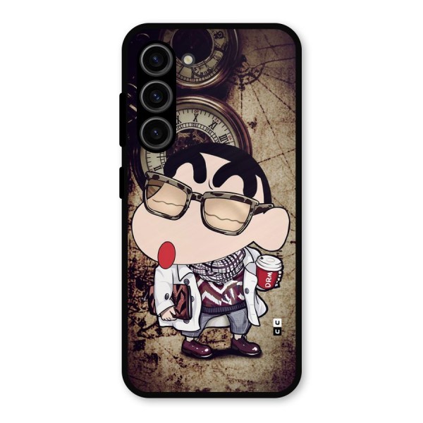 Dope Shinchan Metal Back Case for Galaxy S23