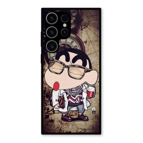 Dope Shinchan Metal Back Case for Galaxy S23 Ultra