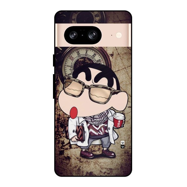 Dope Shinchan Metal Back Case for Google Pixel 8