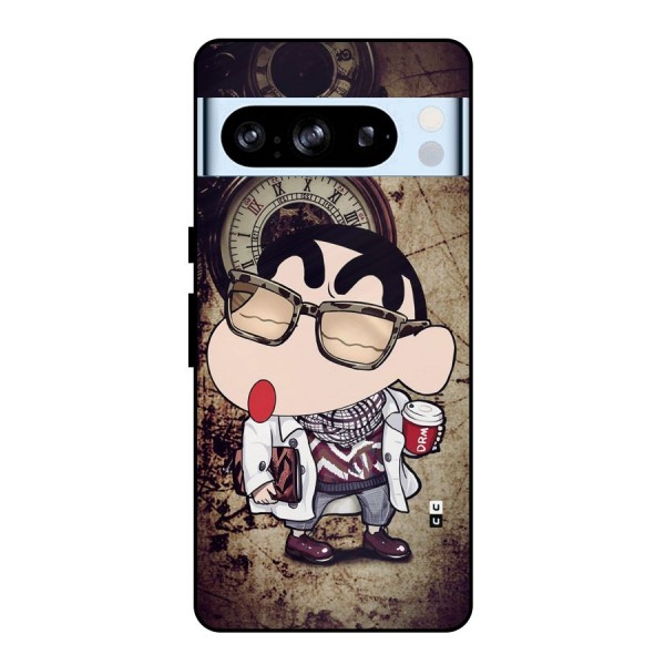 Dope Shinchan Metal Back Case for Google Pixel 8 Pro