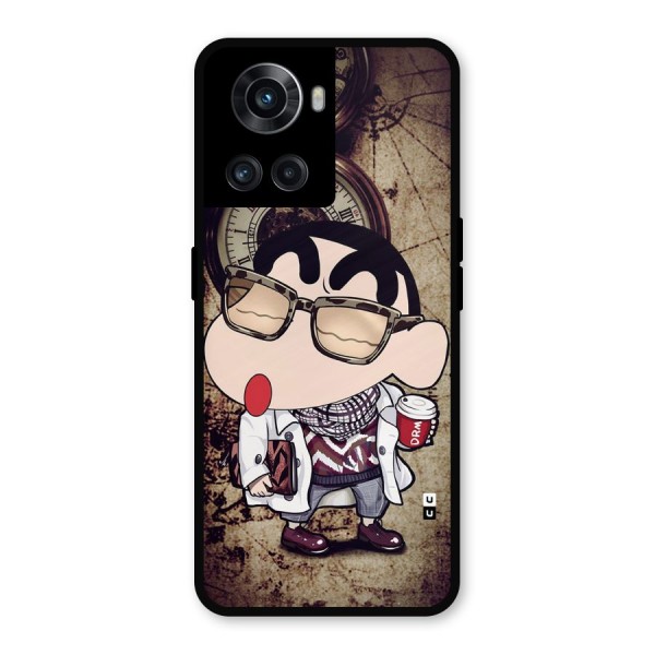 Dope Shinchan Metal Back Case for OnePlus 10R