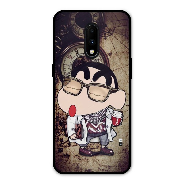 Dope Shinchan Metal Back Case for OnePlus 7