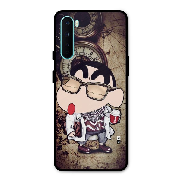 Dope Shinchan Metal Back Case for OnePlus Nord