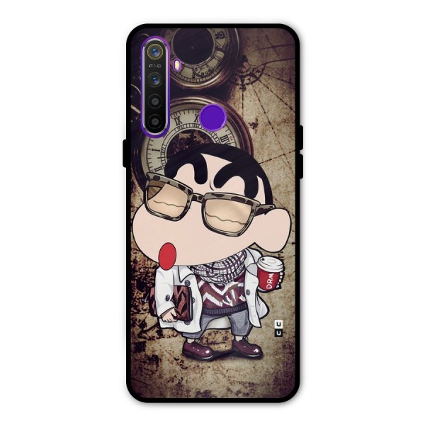 Dope Shinchan Metal Back Case for Realme 5i