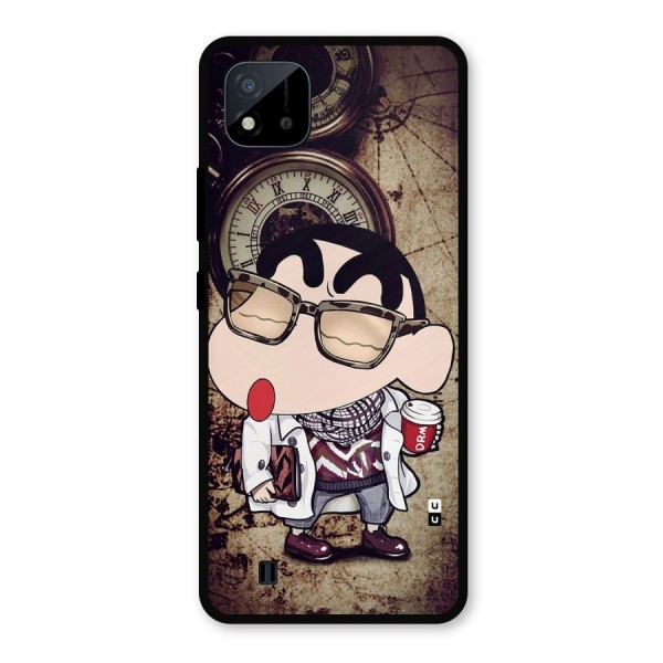 Dope Shinchan Metal Back Case for Realme C11 2021