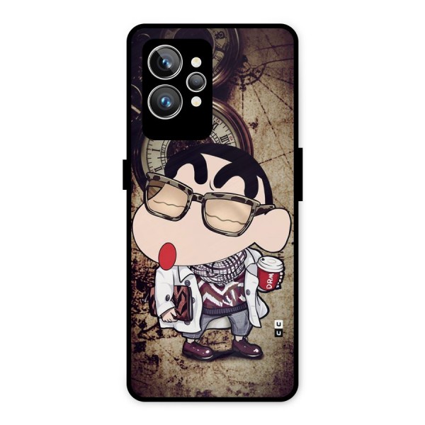 Dope Shinchan Metal Back Case for Realme GT2 Pro