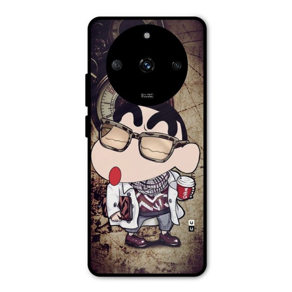 Dope Shinchan Metal Back Case for Realme Narzo 60 5G