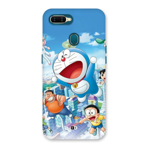 Doremon Flying Back Case for Oppo A12