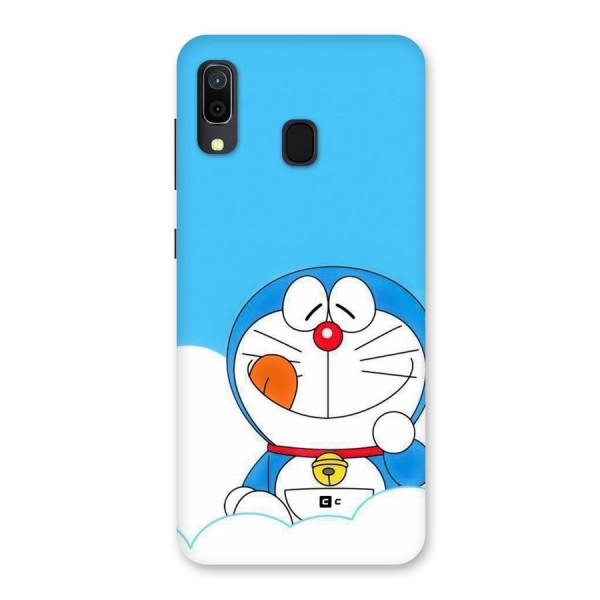 Doremon On Clouds Back Case for Galaxy A20