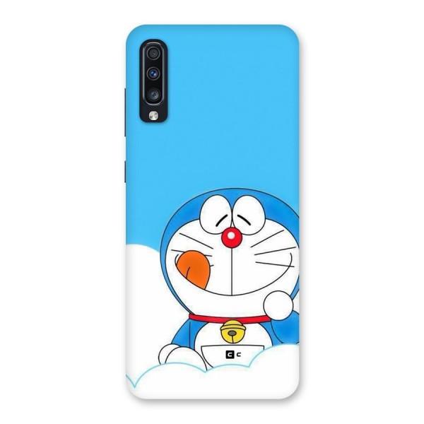 Doremon On Clouds Back Case for Galaxy A70s