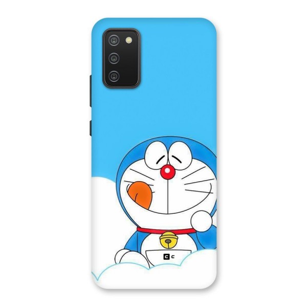 Doremon On Clouds Back Case for Galaxy F02s