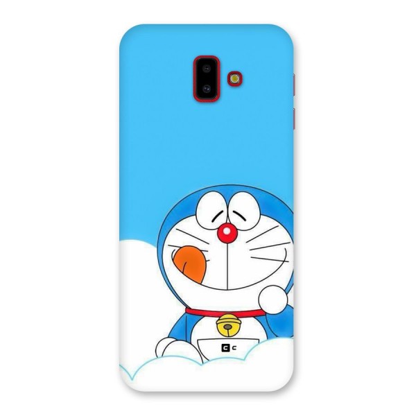 Doremon On Clouds Back Case for Galaxy J6 Plus