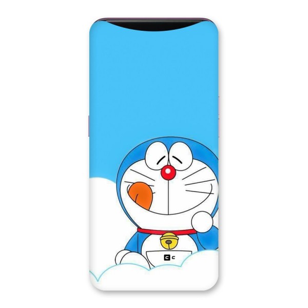 Doremon On Clouds Back Case for Oppo Find X