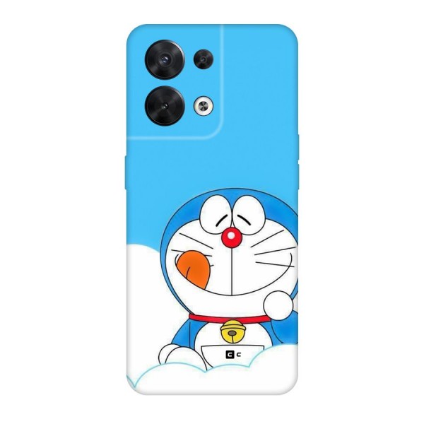 Doremon On Clouds Back Case for Oppo Reno8 5G