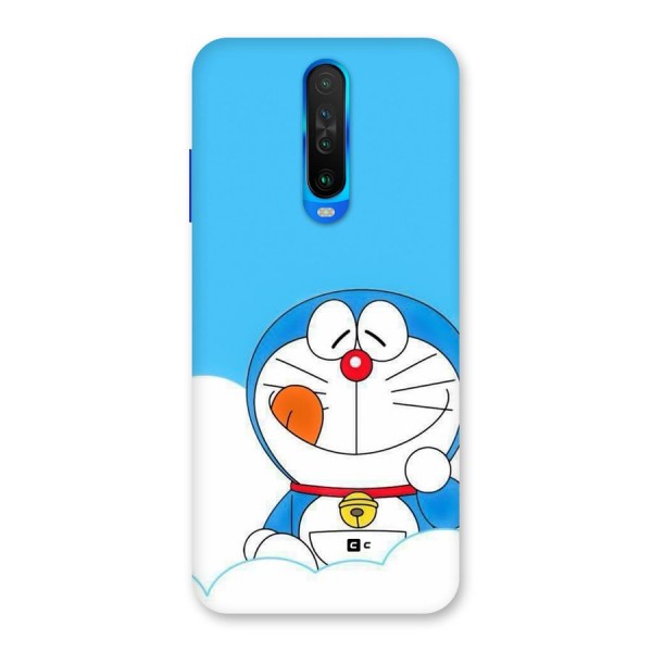 Doremon On Clouds Back Case for Poco X2