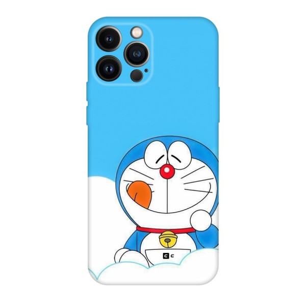 Doremon On Clouds Back Case for iPhone 13 Pro Max