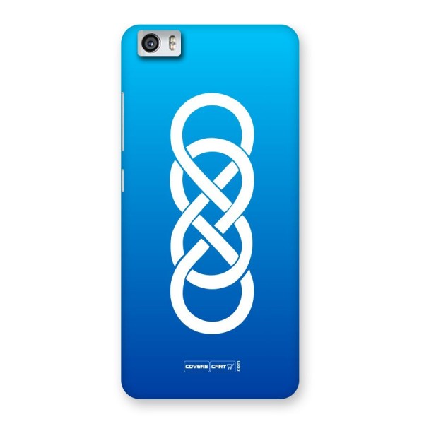 Double Infinity Blue Back Case for Xiaomi Redmi Mi5