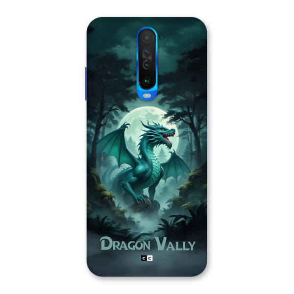 Dragon Valley Back Case for Poco X2