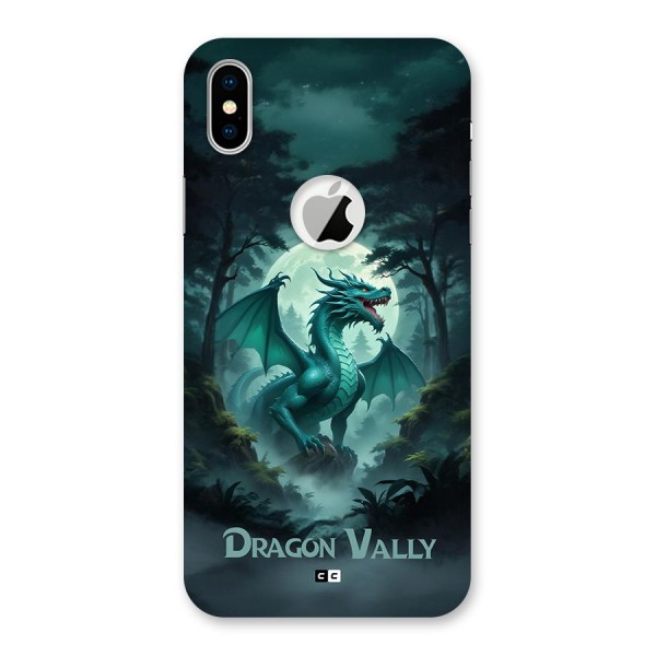 Dragon Valley Back Case for iPhone XS Logo Cut