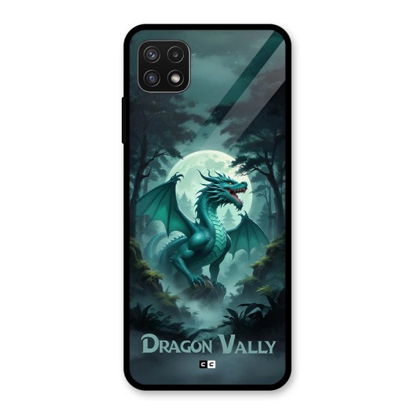 Dragon Valley Glass Back Case for Galaxy A22 5G