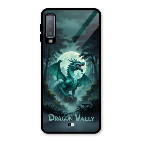 Dragon Valley Glass Back Case for Galaxy A7 (2018)