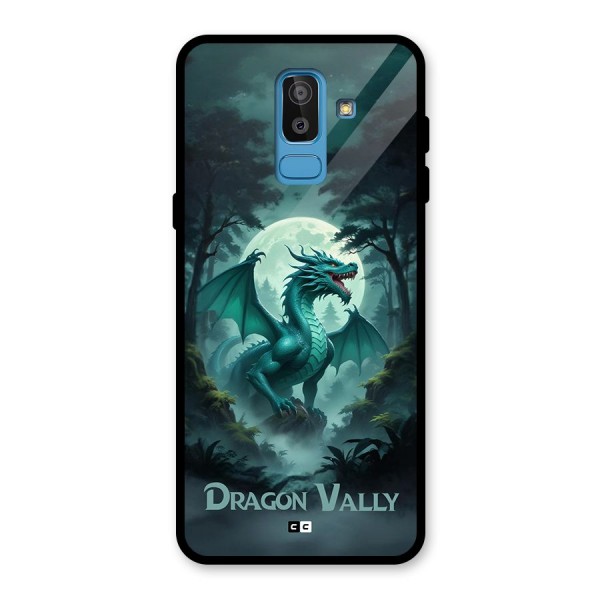 Dragon Valley Glass Back Case for Galaxy J8