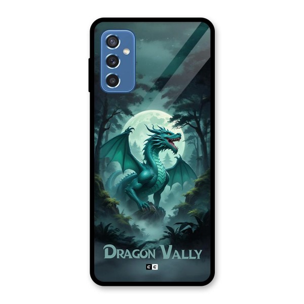 Dragon Valley Glass Back Case for Galaxy M52 5G