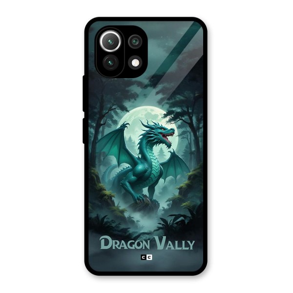 Dragon Valley Glass Back Case for Mi 11 Lite