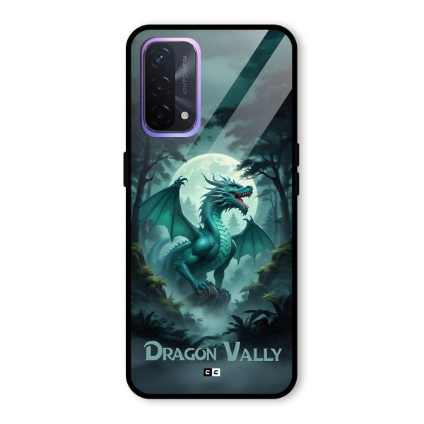 Dragon Valley Glass Back Case for Oppo A74 5G