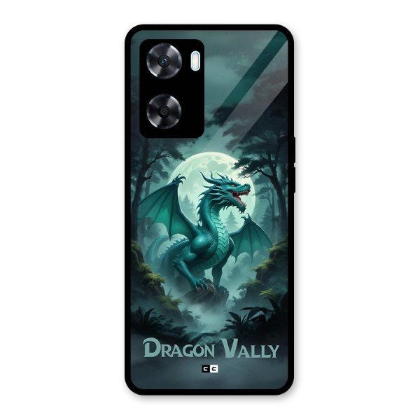 Dragon Valley Glass Back Case for Oppo A77