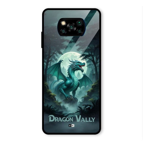 Dragon Valley Glass Back Case for Poco X3 Pro