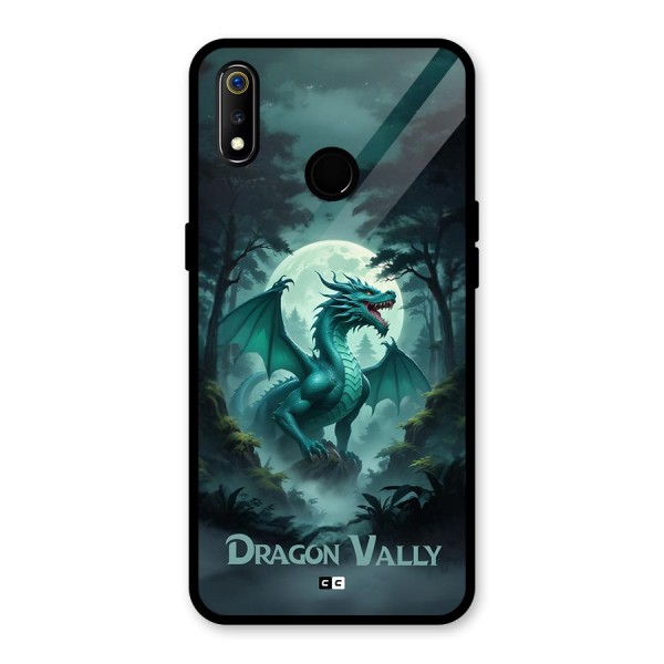 Dragon Valley Glass Back Case for Realme 3