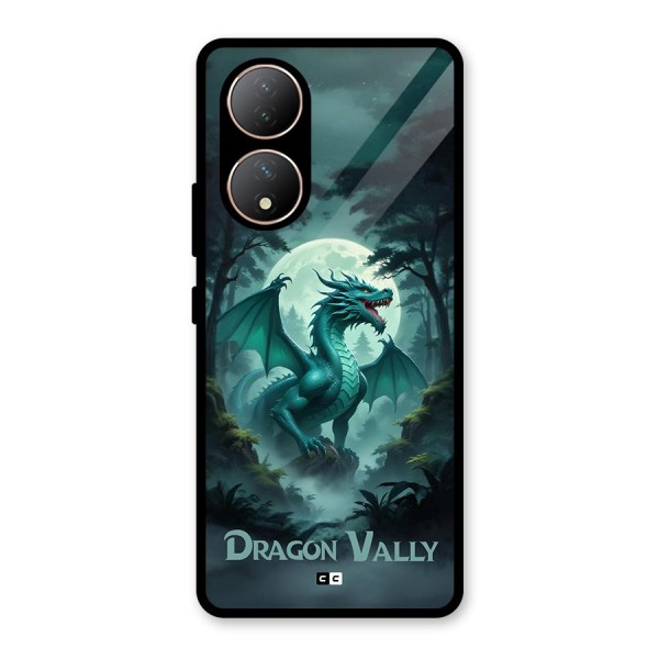 Dragon Valley Glass Back Case for Vivo T2