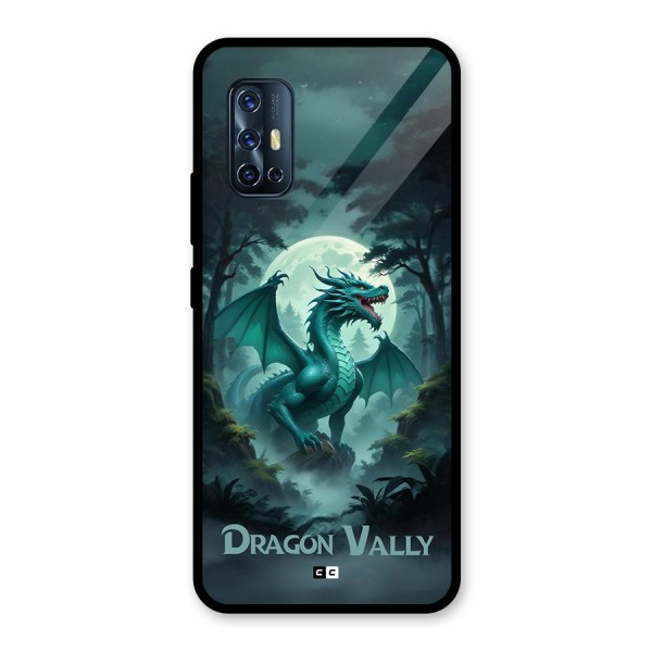 Dragon Valley Glass Back Case for Vivo V17