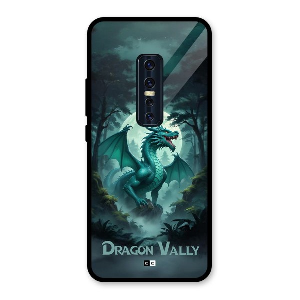 Dragon Valley Glass Back Case for Vivo V17 Pro